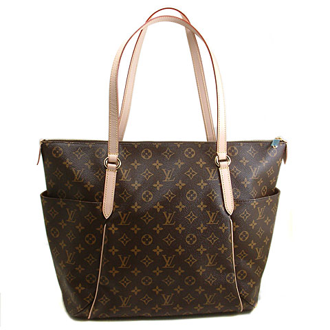 Authentic Louis Vuitton Monogram Canvas Totally GM Bag M56690
